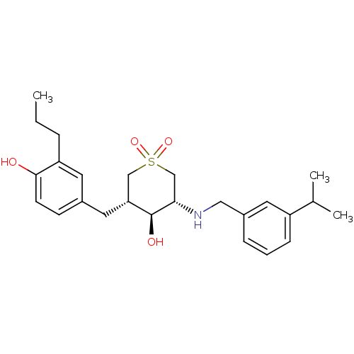 Chemical structure of BindingDB Monomer ID 50341172