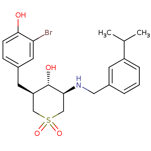 Chemical structure of BindingDB Monomer ID 50341174