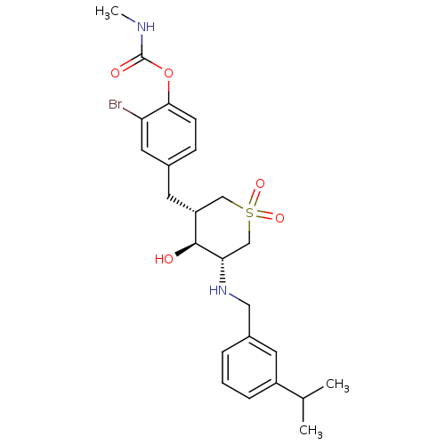 Chemical structure of BindingDB Monomer ID 50341175