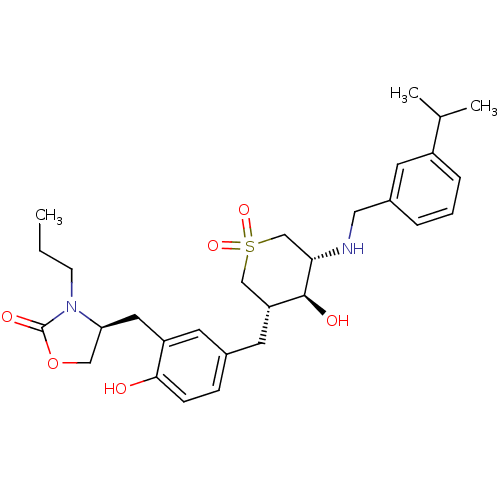Chemical structure of BindingDB Monomer ID 50341176