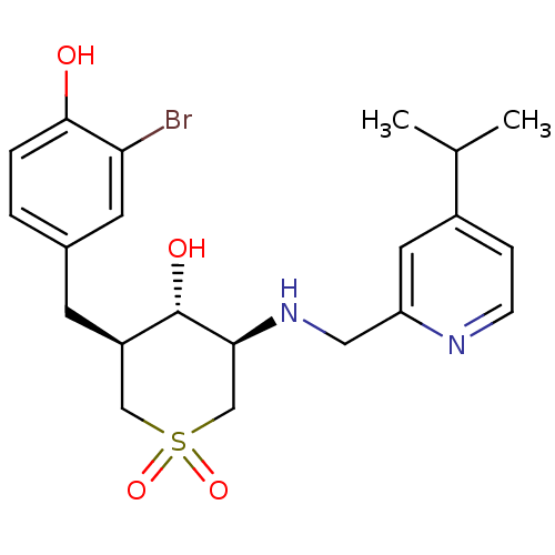Chemical structure of BindingDB Monomer ID 50341180