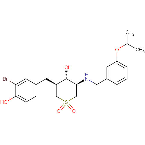 Chemical structure of BindingDB Monomer ID 50341182
