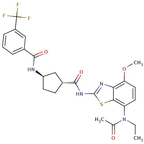 Chemical structure of BindingDB Monomer ID 50341192