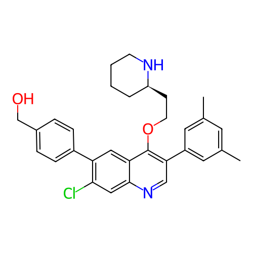 Chemical structure of BindingDB Monomer ID 50341573