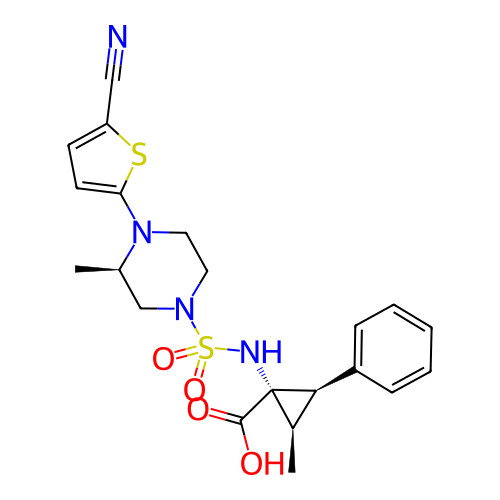 Chemical structure of BindingDB Monomer ID 50341793