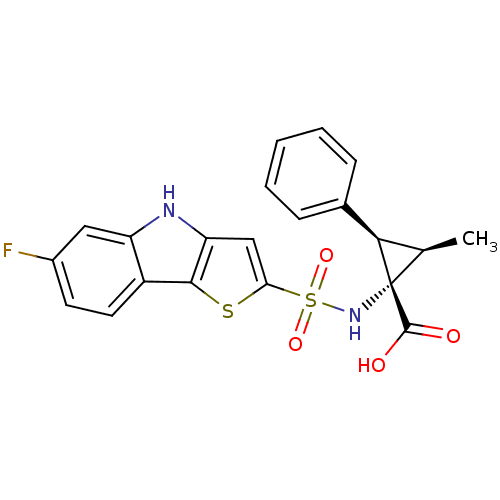 Chemical structure of BindingDB Monomer ID 50341820