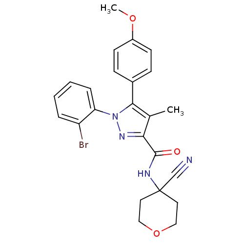Chemical structure of BindingDB Monomer ID 50342038