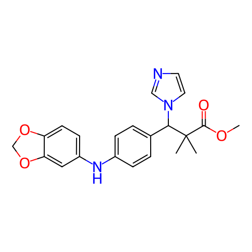 Chemical structure of BindingDB Monomer ID 50342141