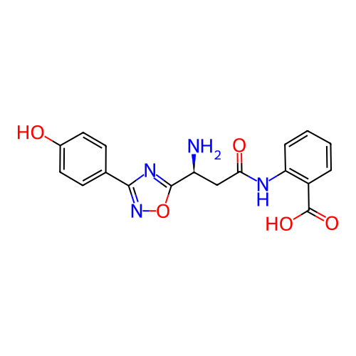 Chemical structure of BindingDB Monomer ID 50342522