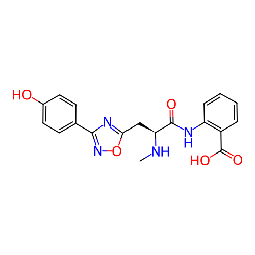 Chemical structure of BindingDB Monomer ID 50342523