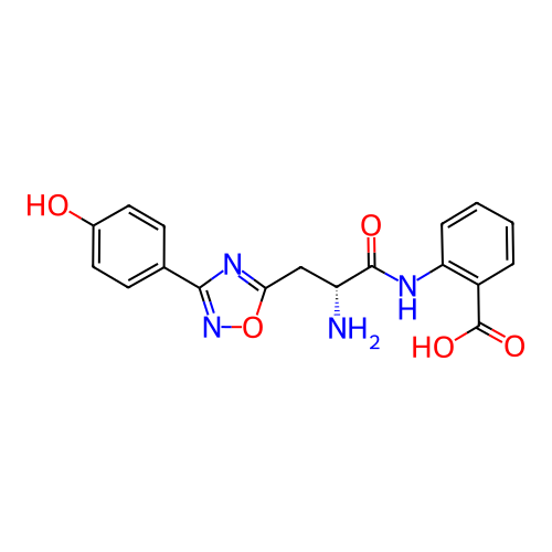 Chemical structure of BindingDB Monomer ID 50342536