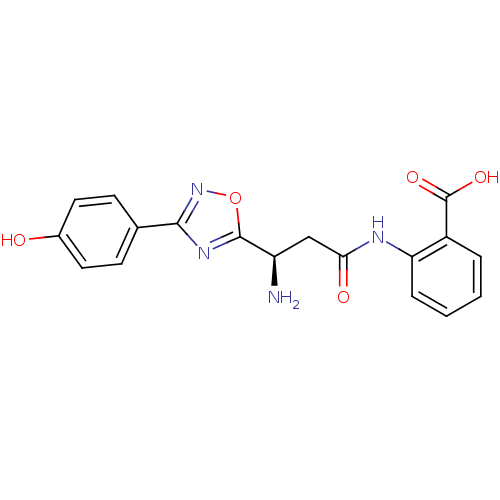 Chemical structure of BindingDB Monomer ID 50342537