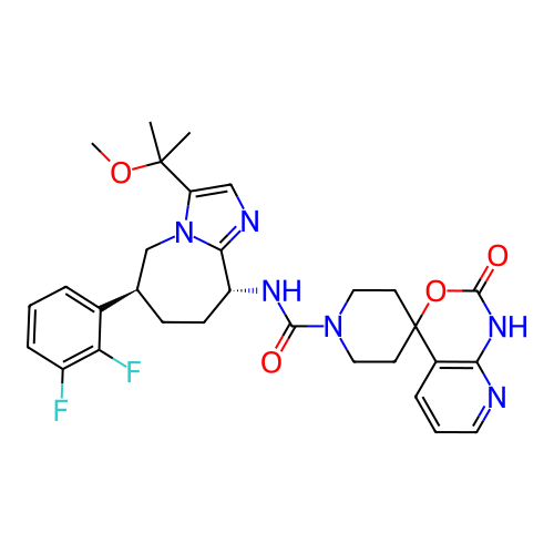 Chemical structure of BindingDB Monomer ID 50342634