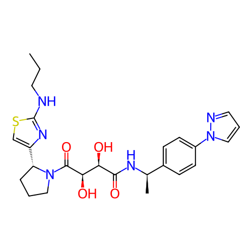 Chemical structure of BindingDB Monomer ID 50342943