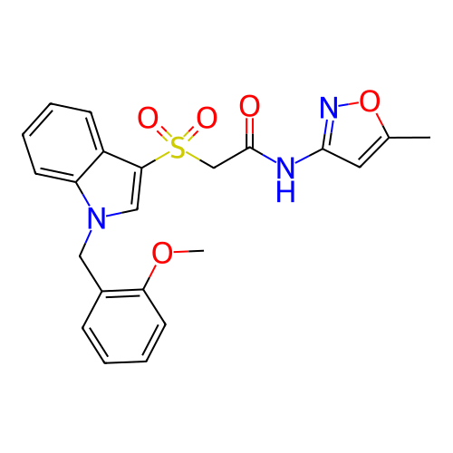 Chemical structure of BindingDB Monomer ID 50343163