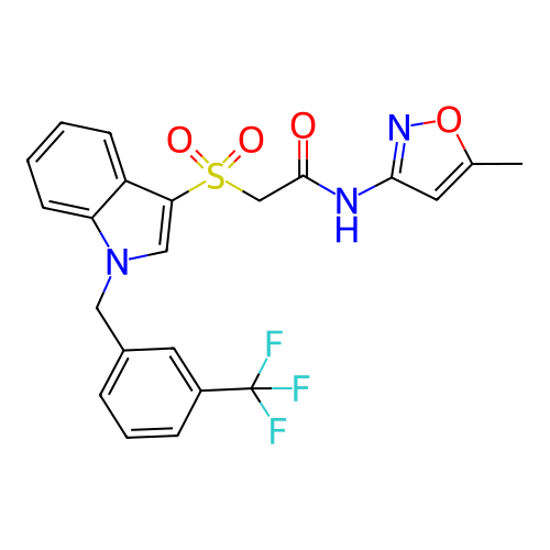 Chemical structure of BindingDB Monomer ID 50343165