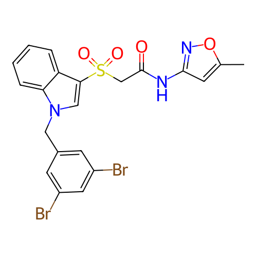 Chemical structure of BindingDB Monomer ID 50343167