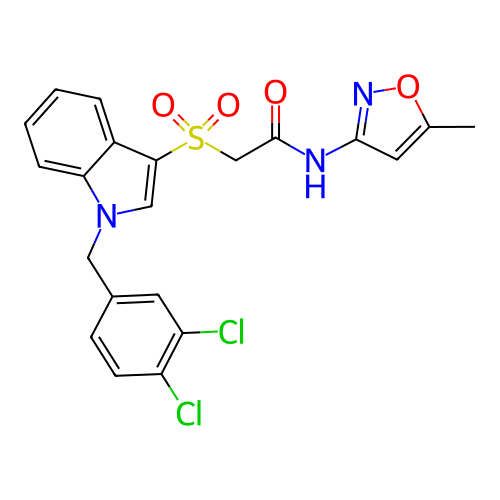 Chemical structure of BindingDB Monomer ID 50343168