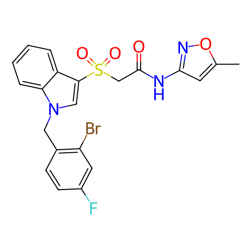 Chemical structure of BindingDB Monomer ID 50343173