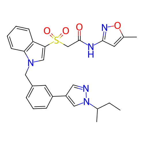 Chemical structure of BindingDB Monomer ID 50343176