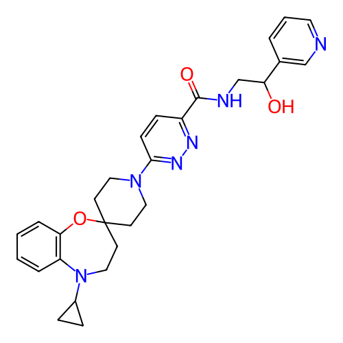 Chemical structure of BindingDB Monomer ID 50343292