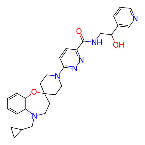 Chemical structure of BindingDB Monomer ID 50343293