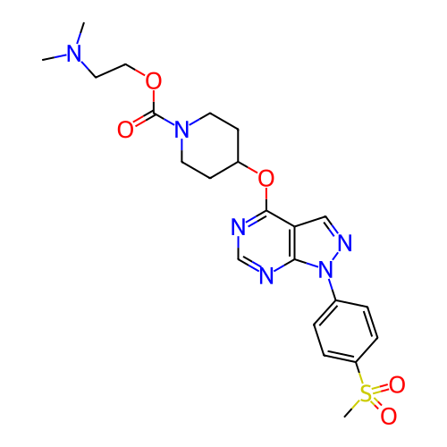 Chemical structure of BindingDB Monomer ID 50343440