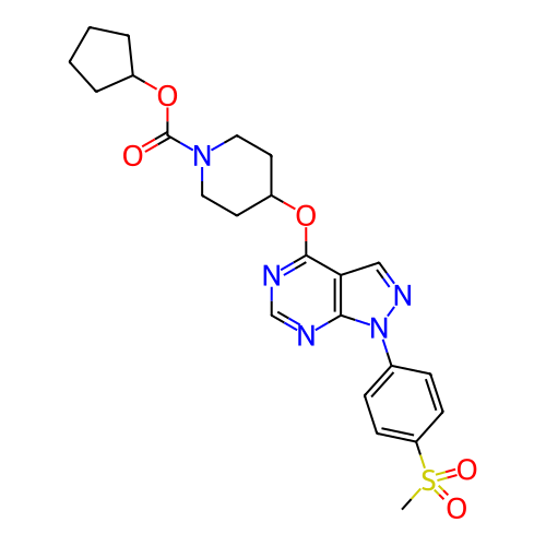 Chemical structure of BindingDB Monomer ID 50343459