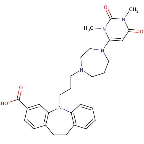 Chemical structure of BindingDB Monomer ID 50343572