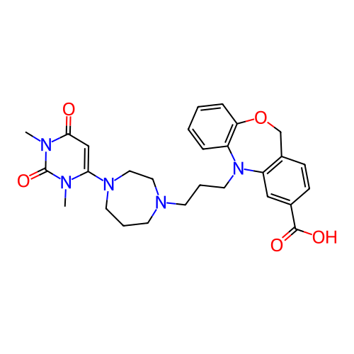 Chemical structure of BindingDB Monomer ID 50343573