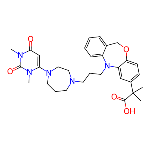 Chemical structure of BindingDB Monomer ID 50343574