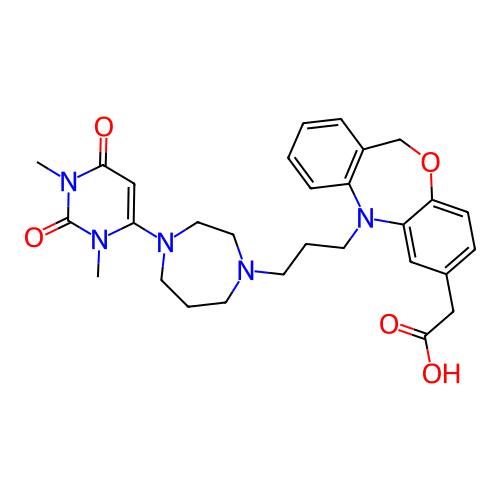 Chemical structure of BindingDB Monomer ID 50343576