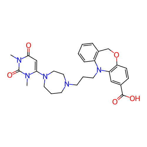 Chemical structure of BindingDB Monomer ID 50343578