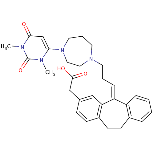 Chemical structure of BindingDB Monomer ID 50343581