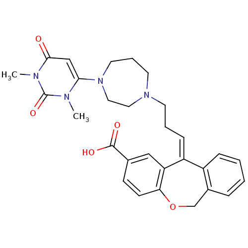 Chemical structure of BindingDB Monomer ID 50343583