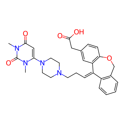 Chemical structure of BindingDB Monomer ID 50343587