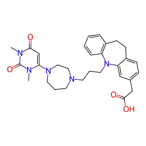 Chemical structure of BindingDB Monomer ID 50343589