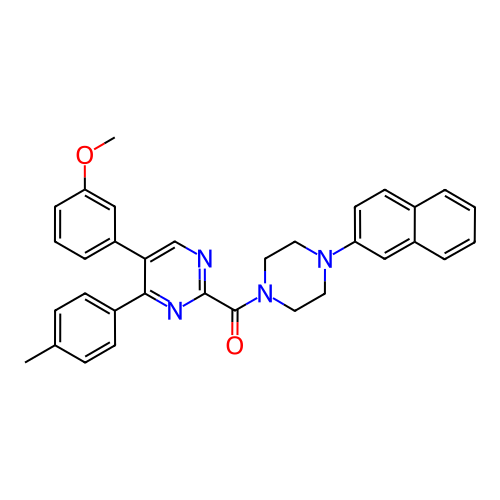 Chemical structure of BindingDB Monomer ID 50343695