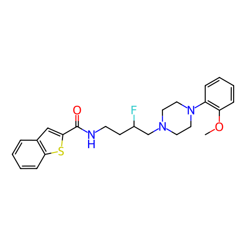 Chemical structure of BindingDB Monomer ID 50343795