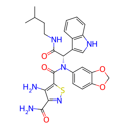 Chemical structure of BindingDB Monomer ID 50344451