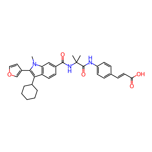 Chemical structure of BindingDB Monomer ID 50344584