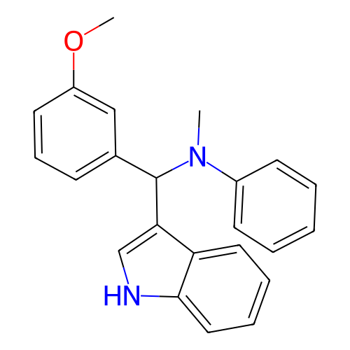 Chemical structure of BindingDB Monomer ID 50345174