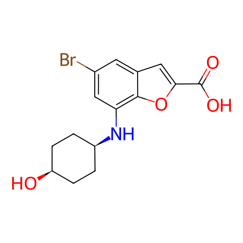 Chemical structure of BindingDB Monomer ID 50345261