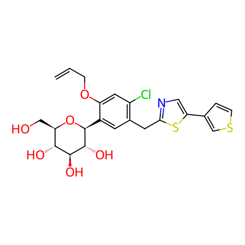 Chemical structure of BindingDB Monomer ID 50345356