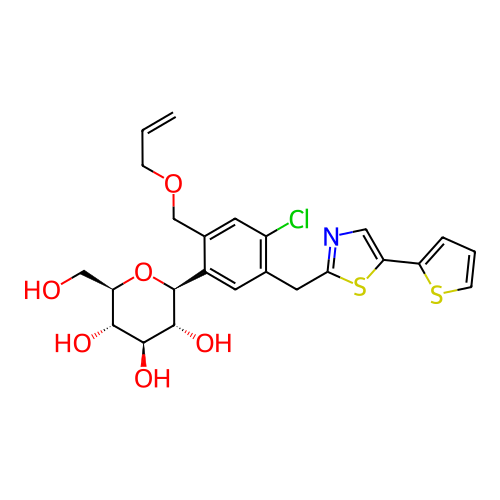 Chemical structure of BindingDB Monomer ID 50345373