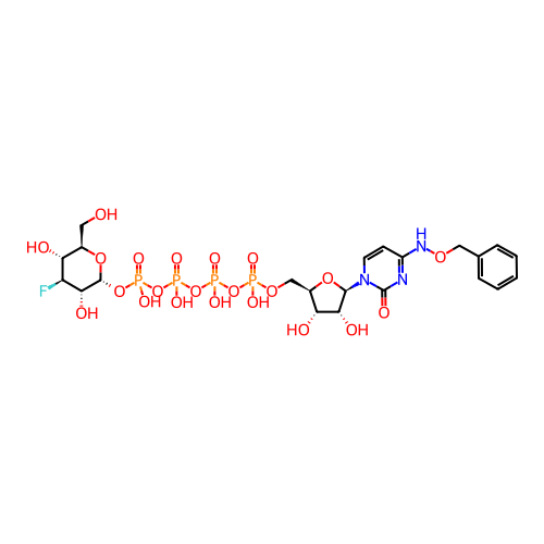 Chemical structure of BindingDB Monomer ID 50345497