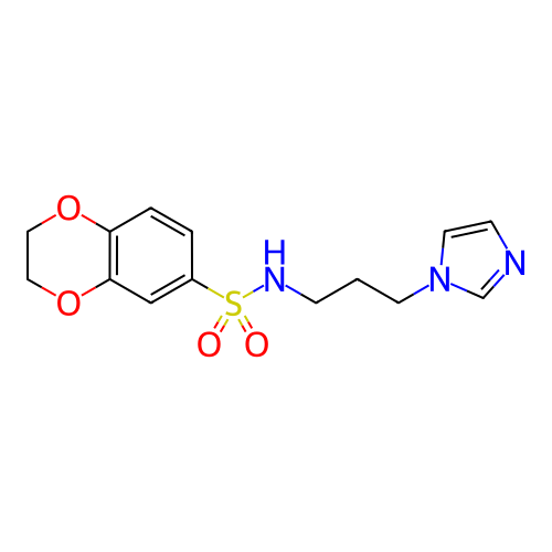 Chemical structure of BindingDB Monomer ID 50345646