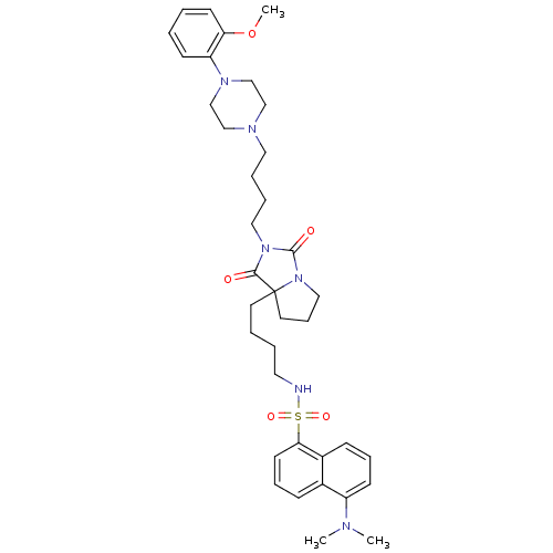 Chemical structure of BindingDB Monomer ID 50345694