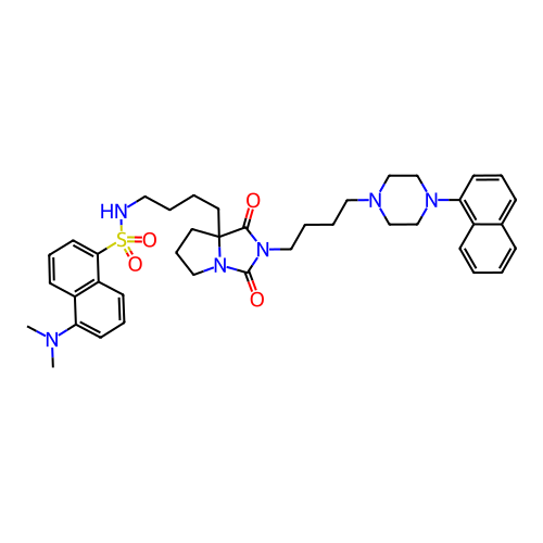 Chemical structure of BindingDB Monomer ID 50345695