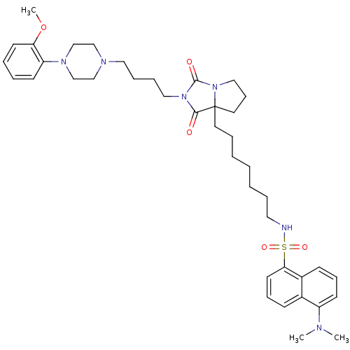 Chemical structure of BindingDB Monomer ID 50345696